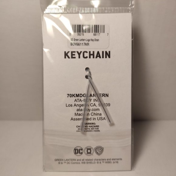 Green Lantern Official DC Comics Keychain - Picture 2 of 3